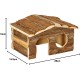 Dehner Rodent House Sleeping Forest 26 x 19.5 cm x 16 cm, Natural Wood Dehner Rodent House Sleeping Forest 26 x 19.5 cm x 16 cm, Natural Wood