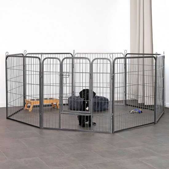 Dibea Puppy Play Pen for Dogs and Small Animals (Sizes / Height Selectable) Dibea Puppy Play Pen for Dogs and Small Animals (Sizes / Height Selectable)