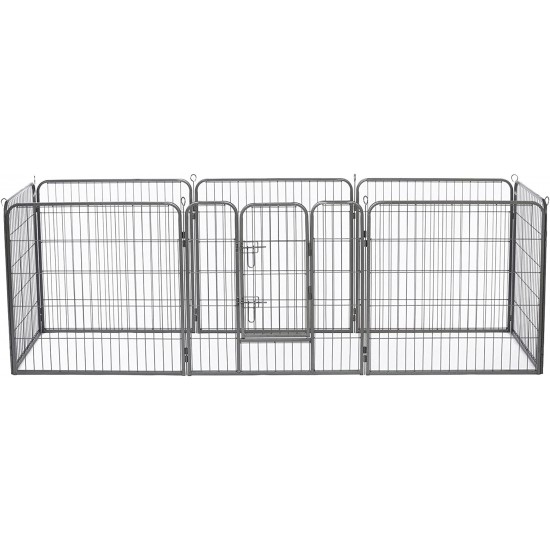 Dibea Puppy Play Pen for Dogs and Small Animals (Sizes / Height Selectable) Dibea Puppy Play Pen for Dogs and Small Animals (Sizes / Height Selectable)