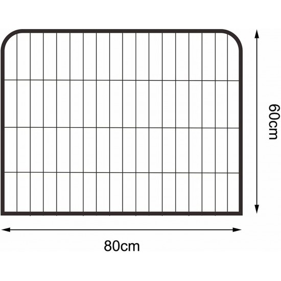Dibea Puppy Play Pen for Dogs and Small Animals (Sizes / Height Selectable) Dibea Puppy Play Pen for Dogs and Small Animals (Sizes / Height Selectable)