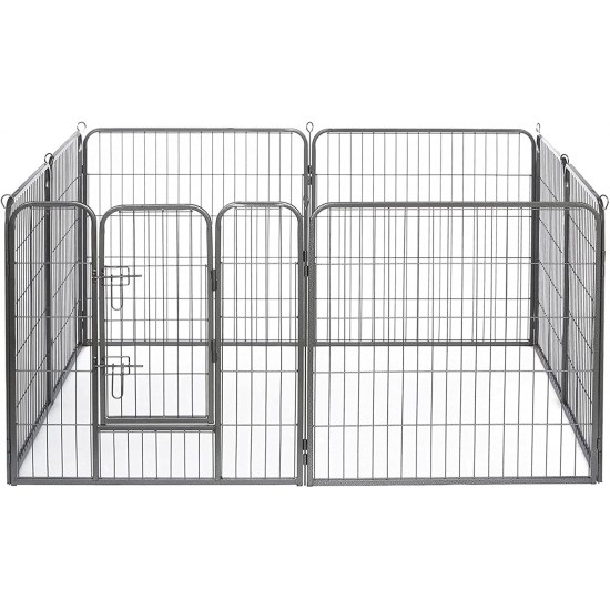 Dibea Puppy Play Pen for Dogs and Small Animals (Sizes / Height Selectable) Dibea Puppy Play Pen for Dogs and Small Animals (Sizes / Height Selectable)