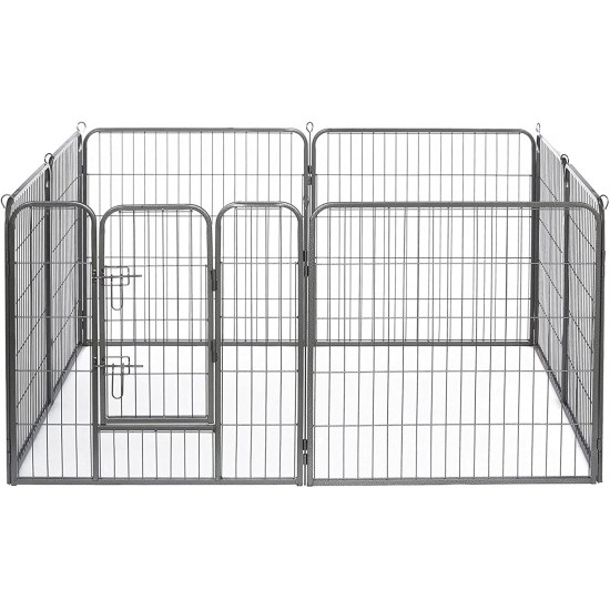 Dibea Puppy Play Pen for Dogs and Small Animals (Sizes / Height Selectable) Dibea Puppy Play Pen for Dogs and Small Animals (Sizes / Height Selectable)