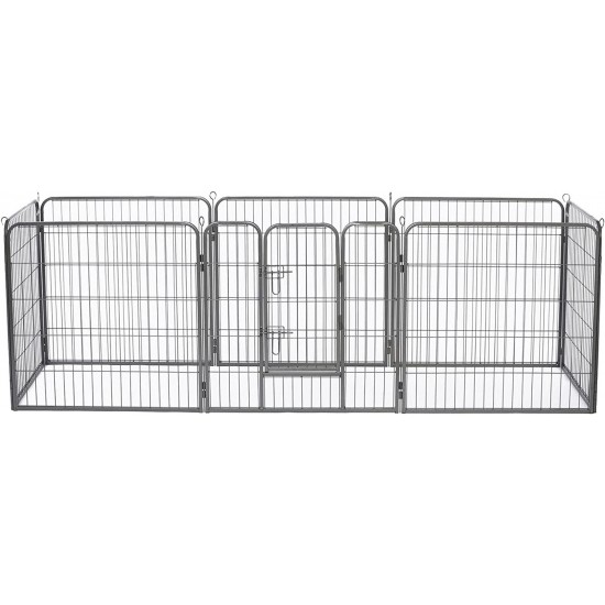 Dibea Puppy Play Pen for Dogs and Small Animals (Sizes / Height Selectable) Dibea Puppy Play Pen for Dogs and Small Animals (Sizes / Height Selectable)