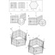 Dobar Metal Outdoor Run with Nylon Net, Various Sizes and colours, plus accessories. Dobar Metal Outdoor Run with Nylon Net, Various Sizes and colours, plus accessories.