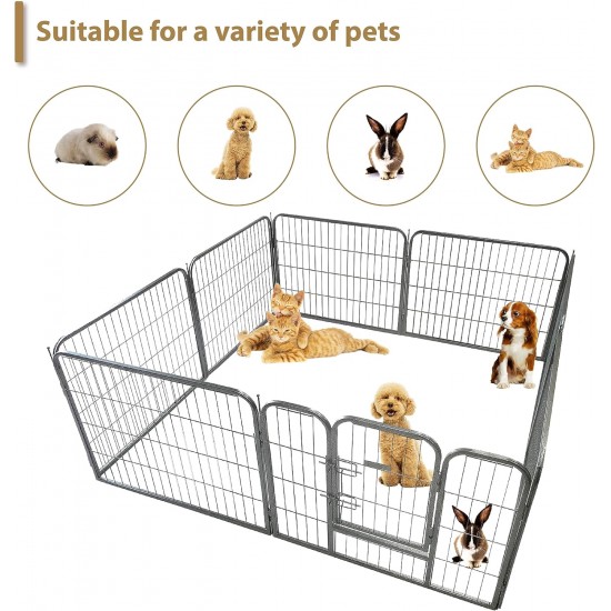 Ellie-Bo Easy-Up Puppy Rabbit Play Pen, 91 Cm, 8-Piece Ellie-Bo Easy-Up Puppy Rabbit Play Pen, 91 Cm, 8-Piece