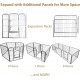 Ellie-Bo Easy-Up Puppy Rabbit Play Pen, 91 Cm, 8-Piece Ellie-Bo Easy-Up Puppy Rabbit Play Pen, 91 Cm, 8-Piece