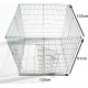 Ellie-Bo Easy-Up Puppy Rabbit Play Pen, 91 Cm, 8-Piece Ellie-Bo Easy-Up Puppy Rabbit Play Pen, 91 Cm, 8-Piece