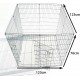 Ellie-Bo Easy-Up Puppy Rabbit Play Pen, 91 Cm, 8-Piece Ellie-Bo Easy-Up Puppy Rabbit Play Pen, 91 Cm, 8-Piece