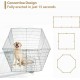 Ellie-Bo Easy-Up Puppy Rabbit Play Pen, 91 Cm, 8-Piece Ellie-Bo Easy-Up Puppy Rabbit Play Pen, 91 Cm, 8-Piece