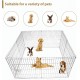 Ellie-Bo Easy-Up Puppy Rabbit Play Pen, 91 Cm, 8-Piece Ellie-Bo Easy-Up Puppy Rabbit Play Pen, 91 Cm, 8-Piece
