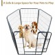 Ellie-Bo Easy-Up Puppy Rabbit Play Pen, 91 Cm, 8-Piece Ellie-Bo Easy-Up Puppy Rabbit Play Pen, 91 Cm, 8-Piece