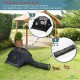 Explore Land Outdoor Pet Tent - Mesh Cat Play Tent, Portable Mesh Playhouse Enclosure for Cat, Rabbit, Puppy and Small Animals in Deck, Yard, Camping, Indoor Travel (Black Tent) Explore Land Outdoor Pet Tent - Mesh Cat Play Tent, Portable Mesh Playhouse Enclosure for Cat, Rabbit, Puppy and Small Animals in Deck, Yard, Camping, Indoor Travel (Black Tent)