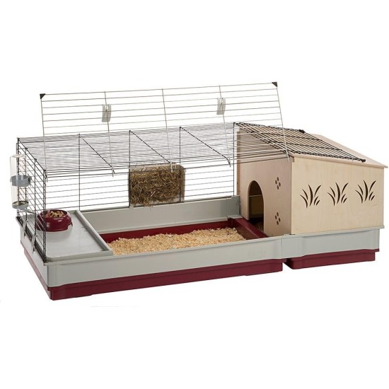 Ferplast 57072570 Rodent Cage for Rabbits and Other Small Animals, Dimensions: 142 x 60 x 50 cm. Ferplast 57072570 Rodent Cage for Rabbits and Other Small Animals, Dimensions: 142 x 60 x 50 cm.