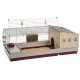 Ferplast 57072570 Rodent Cage for Rabbits and Other Small Animals, Dimensions: 142 x 60 x 50 cm. Ferplast 57072570 Rodent Cage for Rabbits and Other Small Animals, Dimensions: 142 x 60 x 50 cm.