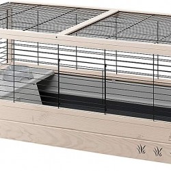 Ferplast Arena 120 Rabbit Wooden Cage, 125 x 64.5 x 51 cm, Black Ferplast Arena 120 Rabbit Wooden Cage, 125 x 64.5 x 51 cm, Black