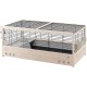 Ferplast Arena 120 Rabbit Wooden Cage, 125 x 64.5 x 51 cm, Black Ferplast Arena 120 Rabbit Wooden Cage, 125 x 64.5 x 51 cm, Black