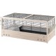 Ferplast Arena 120 Rabbit Wooden Cage, 125 x 64.5 x 51 cm, Black Ferplast Arena 120 Rabbit Wooden Cage, 125 x 64.5 x 51 cm, Black