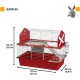 Ferplast BARN Rabbit Cage, Rabbit Cage Small Animal Cage, 2 Levels, Open Roof, Accessories and Rabbit Accessories Included, 78 x 48 x 65 cm Ferplast BARN Rabbit Cage, Rabbit Cage Small Animal Cage, 2 Levels, Open Roof, Accessories and Rabbit Accessories Included, 78 x 48 x 65 cm