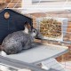 Ferplast BARN Rabbit Cage, Rabbit Cage Small Animal Cage, 2 Levels, Open Roof, Accessories and Rabbit Accessories Included, 78 x 48 x 65 cm Ferplast BARN Rabbit Cage, Rabbit Cage Small Animal Cage, 2 Levels, Open Roof, Accessories and Rabbit Accessories Included, 78 x 48 x 65 cm