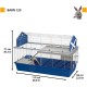 Ferplast BARN Rabbit Cage, Rabbit Cage Small Animal Cage, 2 Levels, Open Roof, Accessories and Rabbit Accessories Included, 78 x 48 x 65 cm Ferplast BARN Rabbit Cage, Rabbit Cage Small Animal Cage, 2 Levels, Open Roof, Accessories and Rabbit Accessories Included, 78 x 48 x 65 cm