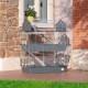 Ferplast BARN Rabbit Cage, Rabbit Cage Small Animal Cage, 2 Levels, Open Roof, Accessories and Rabbit Accessories Included, 78 x 48 x 65 cm Ferplast BARN Rabbit Cage, Rabbit Cage Small Animal Cage, 2 Levels, Open Roof, Accessories and Rabbit Accessories Included, 78 x 48 x 65 cm