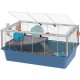 Ferplast Criceti 15 57011811W2 Rodent Cage/Completely Equipped/Dimensions 78 x 48 x 39 cm/White with Blue Base Shell Ferplast Criceti 15 57011811W2 Rodent Cage/Completely Equipped/Dimensions 78 x 48 x 39 cm/White with Blue Base Shell