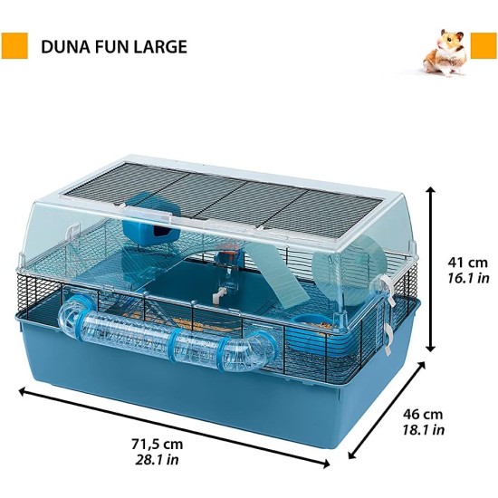 Ferplast Duna Fun Small Animal Cage, Large Ferplast Duna Fun Small Animal Cage, Large