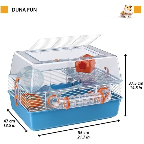 Ferplast Duna Fun Small Animal Cage, Large Ferplast Duna Fun Small Animal Cage, Large