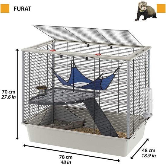 Ferplast Ferret Plus and Rat Cage Ferplast Ferret Plus and Rat Cage