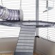 Ferplast Furet Ferret Cage, X-Large, 80 x 75 x 86.5 cm, Grey Ferplast Furet Ferret Cage, X-Large, 80 x 75 x 86.5 cm, Grey