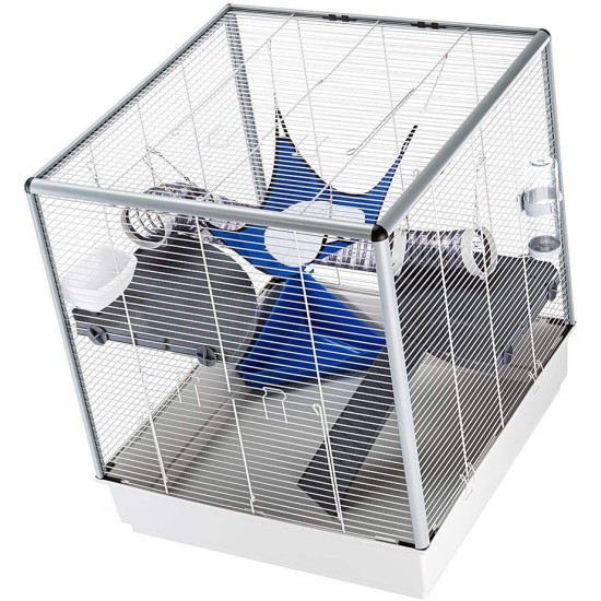 Ferplast Furet Ferret Cage, X-Large, 80 x 75 x 86.5 cm, Grey Ferplast Furet Ferret Cage, X-Large, 80 x 75 x 86.5 cm, Grey