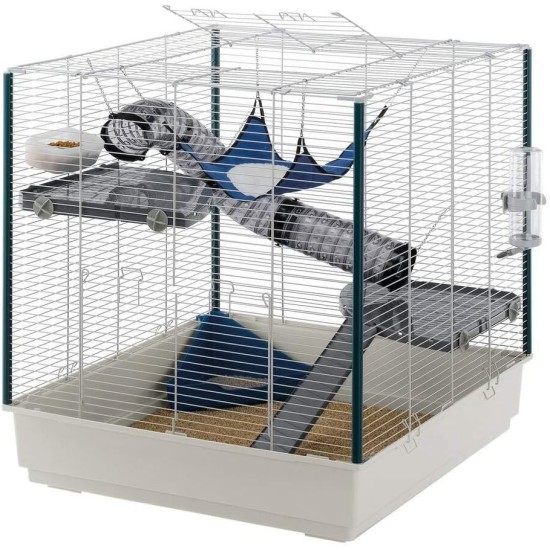Ferplast Furet Ferret Cage, X-Large, 80 x 75 x 86.5 cm, Grey Ferplast Furet Ferret Cage, X-Large, 80 x 75 x 86.5 cm, Grey