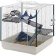 Ferplast Furet Ferret Cage, X-Large, 80 x 75 x 86.5 cm, Grey Ferplast Furet Ferret Cage, X-Large, 80 x 75 x 86.5 cm, Grey