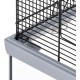 Ferplast Gerbil Cage Gabry Rodents Structure on Two Tier Accessories Included, Glass Tank and Black Lacquered Metal Mesh Ferplast Gerbil Cage Gabry Rodents Structure on Two Tier Accessories Included, Glass Tank and Black Lacquered Metal Mesh