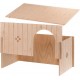Ferplast Guinea Pig House Wooden Small Pet Nesting Box Ferplast Guinea Pig House Wooden Small Pet Nesting Box