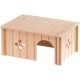 Ferplast Guinea Pig House Wooden Small Pet Nesting Box Ferplast Guinea Pig House Wooden Small Pet Nesting Box