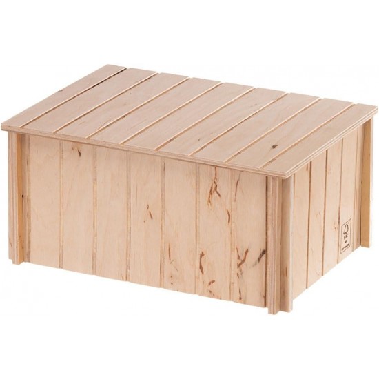 Ferplast Guinea Pig House Wooden Small Pet Nesting Box Ferplast Guinea Pig House Wooden Small Pet Nesting Box