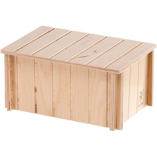 Ferplast Guinea Pig House Wooden Small Pet Nesting Box Ferplast Guinea Pig House Wooden Small Pet Nesting Box