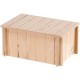 Ferplast Guinea Pig House Wooden Small Pet Nesting Box Ferplast Guinea Pig House Wooden Small Pet Nesting Box