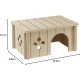 Ferplast Guinea Pig House Wooden Small Pet Nesting Box Ferplast Guinea Pig House Wooden Small Pet Nesting Box