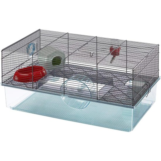 Ferplast Hamster Cage, Black Ferplast Hamster Cage, Black