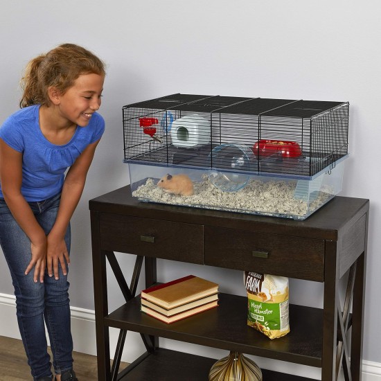 Ferplast Hamster Cage, Black Ferplast Hamster Cage, Black