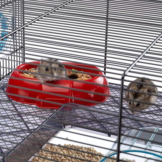 Ferplast Hamster Cage, Black Ferplast Hamster Cage, Black