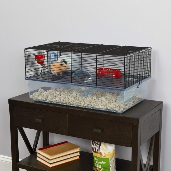 Ferplast Hamster Cage, Black Ferplast Hamster Cage, Black