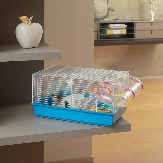 Ferplast Hamster Cage, White, 11.61 x 9.65 Ferplast Hamster Cage, White, 11.61 x 9.65