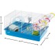 Ferplast Hamster Cage, White, 11.61 x 9.65