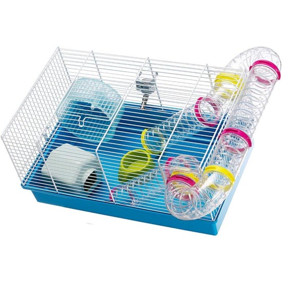 Ferplast Hamster Cage, White, 11.61 x 9.65 Ferplast Hamster Cage, White, 11.61 x 9.65