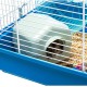 Ferplast Hamster Cage, White, 11.61 x 9.65