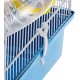 Ferplast Hamster Cage, White, 11.61 x 9.65