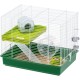 Ferplast Hamster Duo Cage with White Bars and Accessories Ferplast Hamster Duo Cage with White Bars and Accessories